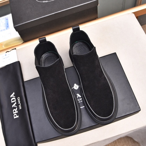 Replica Prada Boots For Men #1257672 $82.00 USD for Wholesale