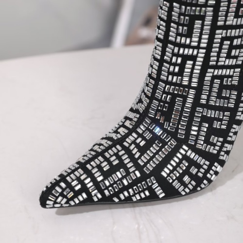 Replica Balmain Boots For Women #1257762 $112.00 USD for Wholesale