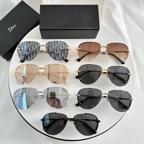 Replica Christian Dior AAA Quality Sunglasses #1257819 $52.00 USD for Wholesale