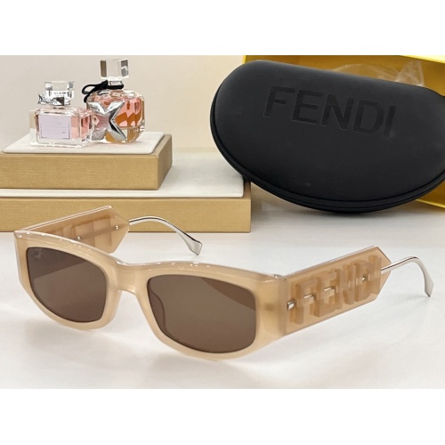 Cheap Fendi AAA Quality Sunglasses #1257872, $$72.00 USD On Fendi AAA Quality Sunglasses