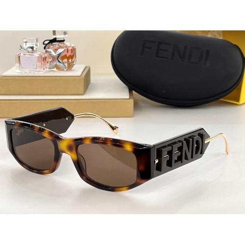 Cheap Fendi AAA Quality Sunglasses #1257873, $$72.00 USD On Fendi AAA Quality Sunglasses