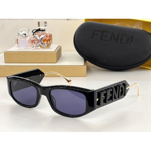 Cheap Fendi AAA Quality Sunglasses #1257875, $$72.00 USD On Fendi AAA Quality Sunglasses