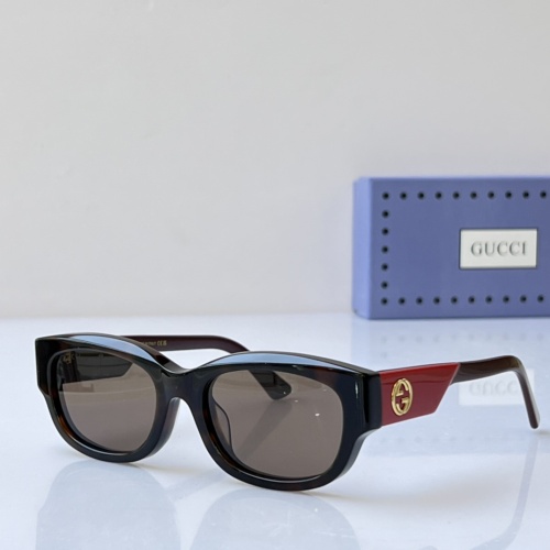 Cheap Gucci AAA Quality Sunglasses #1257945, $$64.00 USD On Gucci AAA Quality Sunglasses