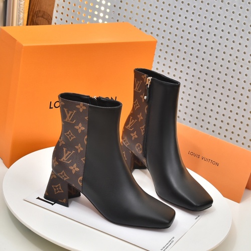 Replica Louis Vuitton Boots For Women #1257988 $92.00 USD for Wholesale