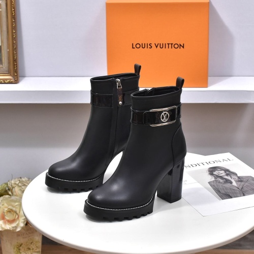 Replica Louis Vuitton Boots For Women #1257997 $100.00 USD for Wholesale