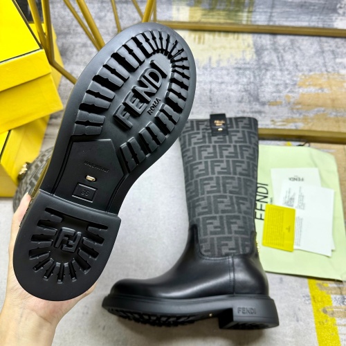 Replica Fendi Fashion Boots For Women #1258035 $122.00 USD for Wholesale