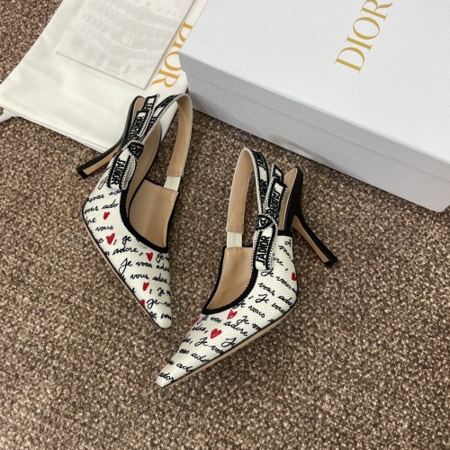 Replica Christian Dior Sandal For Women #1258103 $100.00 USD for Wholesale