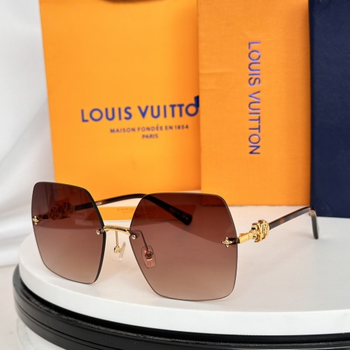 Cheap Louis Vuitton AAA Quality Sunglasses #1258106, $$52.00 USD On Louis Vuitton AAA Quality Sunglasses