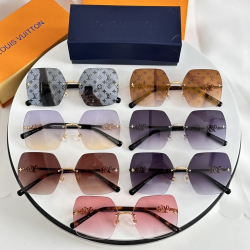 Replica Louis Vuitton AAA Quality Sunglasses #1258106 $52.00 USD for Wholesale