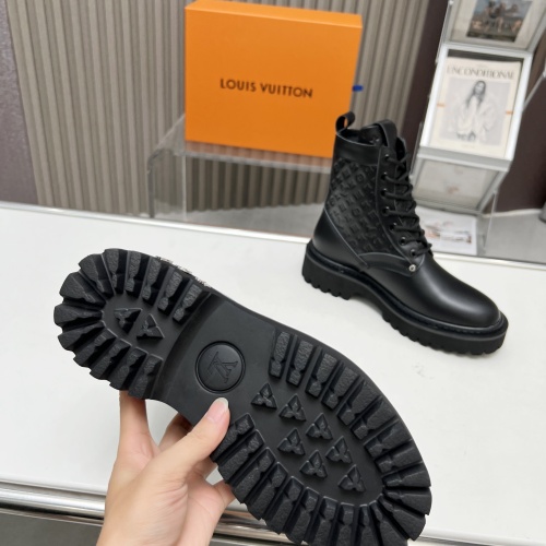 Replica Louis Vuitton Boots For Women #1258153 $115.00 USD for Wholesale