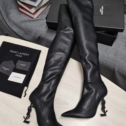 Cheap Yves Saint Laurent YSL Boots For Women #1258408, $$145.00 USD On Yves Saint Laurent YSL Boots