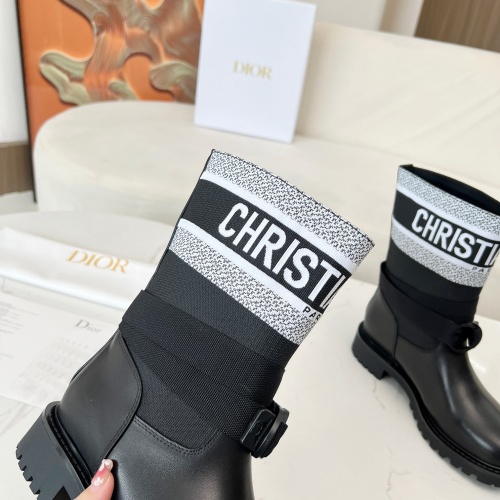 Replica Christian Dior Boots For Women #1258482 $108.00 USD for Wholesale