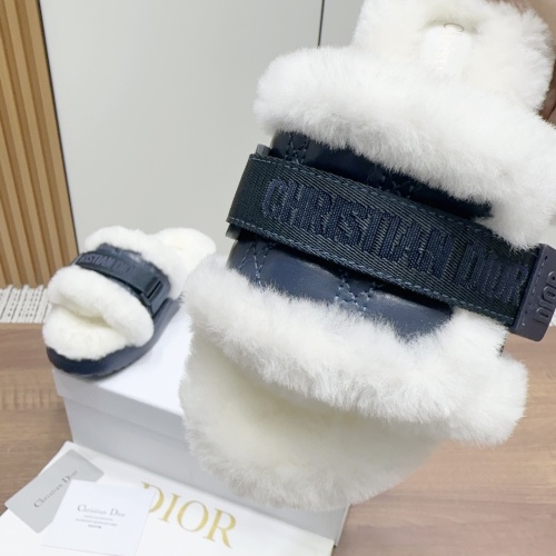 Replica Christian Dior Slippers For Women #1258485 $96.00 USD for Wholesale