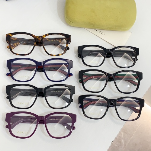 Replica Gucci Fashion Goggles #1258506 $45.00 USD for Wholesale