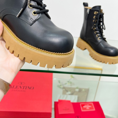 Replica Valentino Boots For Women #1258541 $112.00 USD for Wholesale