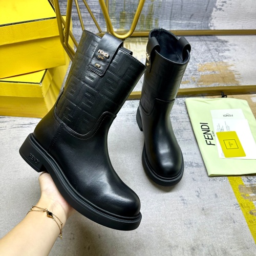 Cheap Fendi Fashion Boots For Women #1258642, $$122.00 USD On Fendi Fashion Boots