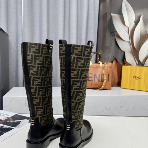 Replica Fendi Fashion Boots For Women #1258653 $130.00 USD for Wholesale