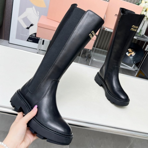 Cheap MIU MIU Boots For Women #1258663, $$140.00 USD On MIU MIU Boots