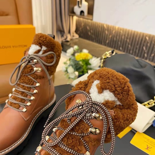 Replica Louis Vuitton Boots For Women #1258817 $125.00 USD for Wholesale