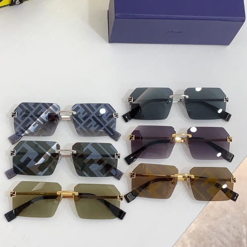 Replica Fendi AAA Quality Sunglasses #1258886 $64.00 USD for Wholesale