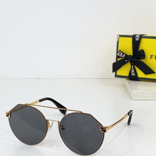 Cheap Fendi AAA Quality Sunglasses #1258895, $$64.00 USD On Fendi AAA Quality Sunglasses