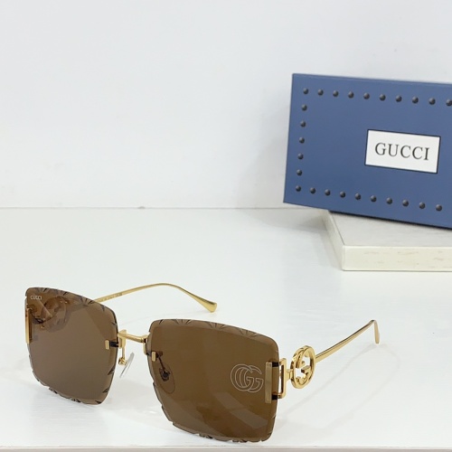 Cheap Gucci AAA Quality Sunglasses #1258942, $$64.00 USD On Gucci AAA Quality Sunglasses