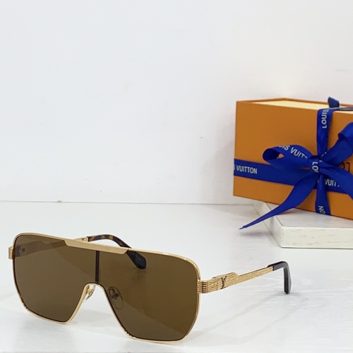 Cheap Louis Vuitton AAA Quality Sunglasses #1258996, $$45.00 USD On Louis Vuitton AAA Quality Sunglasses