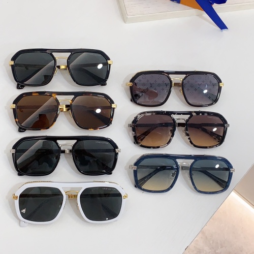 Replica Louis Vuitton AAA Quality Sunglasses #1259019 $64.00 USD for Wholesale