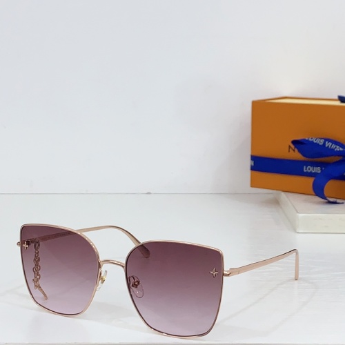 Cheap Louis Vuitton AAA Quality Sunglasses #1259036, $$64.00 USD On Louis Vuitton AAA Quality Sunglasses