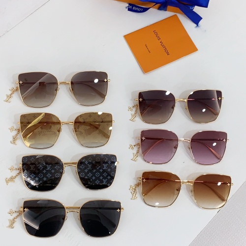 Replica Louis Vuitton AAA Quality Sunglasses #1259036 $64.00 USD for Wholesale