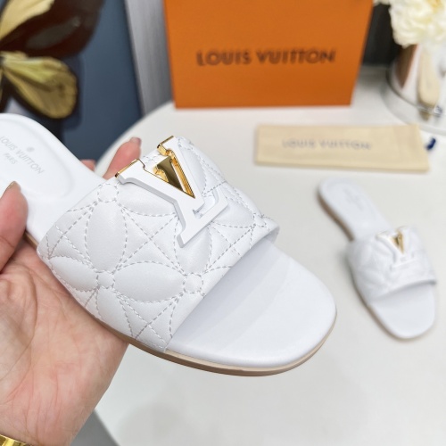 Replica Louis Vuitton Slippers For Women #1259062 $85.00 USD for Wholesale