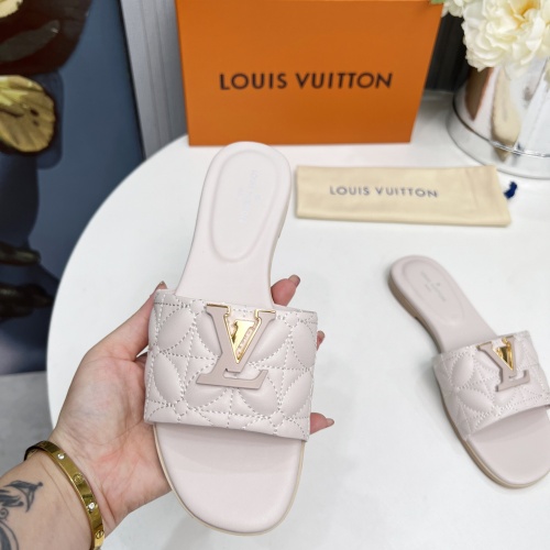 Replica Louis Vuitton Slippers For Women #1259064 $85.00 USD for Wholesale