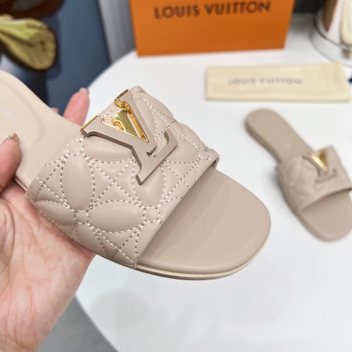 Replica Louis Vuitton Slippers For Women #1259065 $85.00 USD for Wholesale