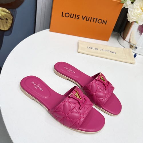 Replica Louis Vuitton Slippers For Women #1259069 $85.00 USD for Wholesale