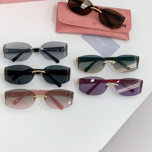 Replica MIU MIU AAA Quality Sunglasses #1259090 $64.00 USD for Wholesale