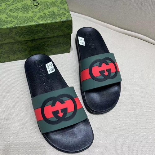 Replica Gucci Slippers For Women #1259103 $56.00 USD for Wholesale