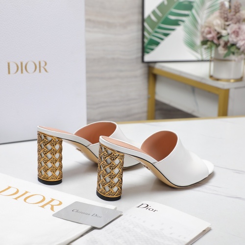 Replica Christian Dior Slippers For Women #1259187 $108.00 USD for Wholesale