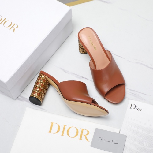 Replica Christian Dior Slippers For Women #1259188 $108.00 USD for Wholesale