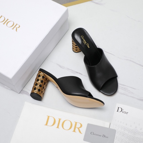 Replica Christian Dior Slippers For Women #1259189 $108.00 USD for Wholesale