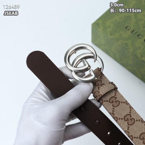 Replica Gucci AAA Quality Belts For Women #1259466 $48.00 USD for Wholesale