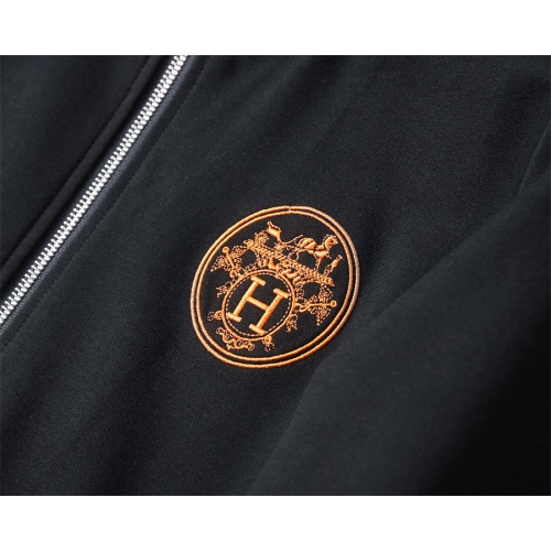 Replica Hermes Tracksuits Long Sleeved For Men #1259639 $92.00 USD for Wholesale