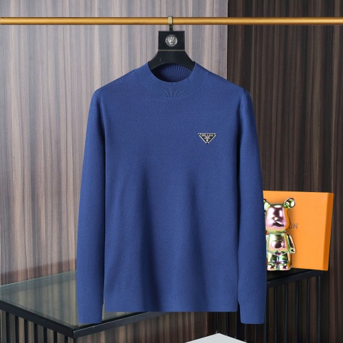 Cheap Prada Sweater Long Sleeved For Men #1259650, $$42.00 USD On Prada Sweater