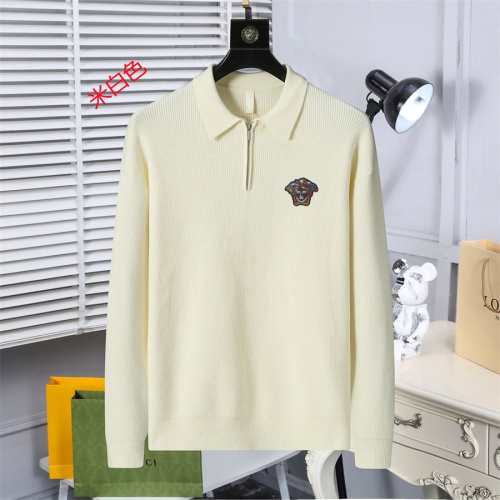 Cheap Versace Sweaters Long Sleeved For Men #1259698, $$52.00 USD On Versace Sweaters