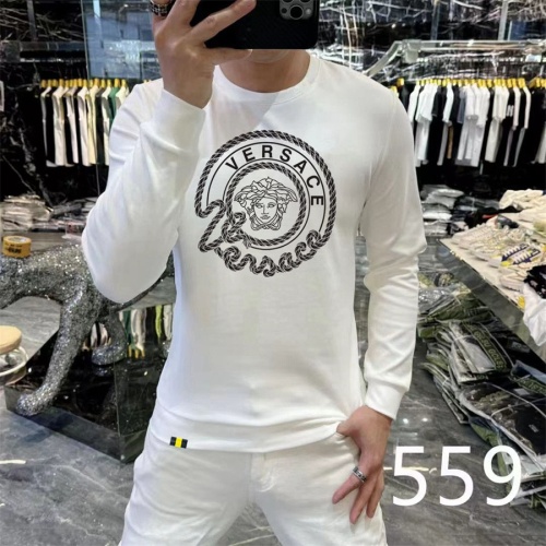 Cheap Versace Hoodies Long Sleeved For Men #1259735, $$48.00 USD On Versace Hoodies