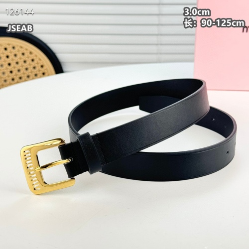 Replica MIU MIU AAA Quality Belts For Unisex #1259941 $48.00 USD for Wholesale