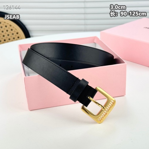 Replica MIU MIU AAA Quality Belts For Unisex #1259941 $48.00 USD for Wholesale