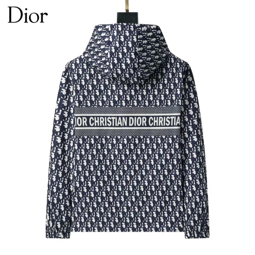 Replica Christian Dior Jackets Long Sleeved For Men #1260066 $52.00 USD for Wholesale