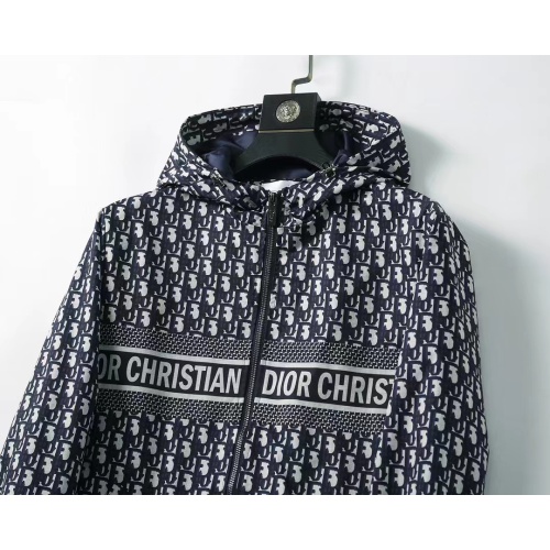 Replica Christian Dior Jackets Long Sleeved For Men #1260066 $52.00 USD for Wholesale