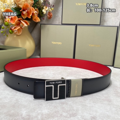 Replica Tom Ford AAA Quality Belts For Men #1260069 $68.00 USD for Wholesale