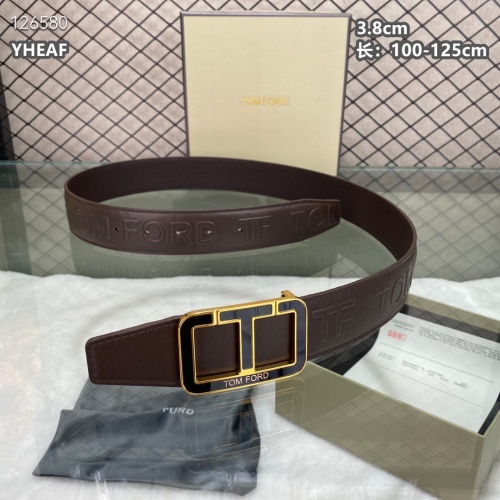 Replica Tom Ford AAA Quality Belts For Men #1260102 $64.00 USD for Wholesale